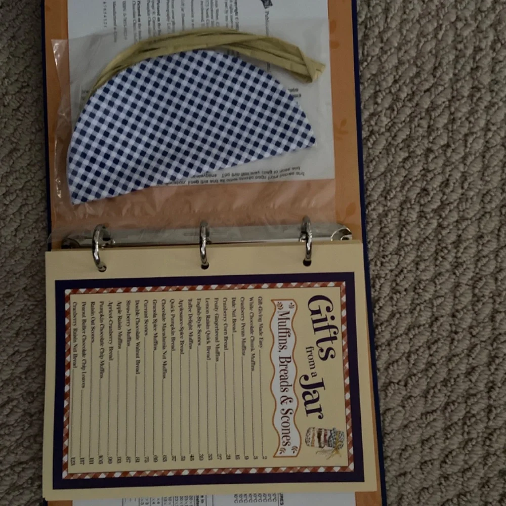 Two New Cookbooks Brand New Set of  Gifts from a Jar